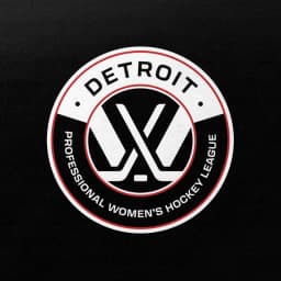 team logo for PWHL Detroit